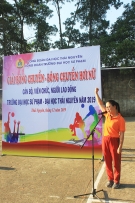 Khai mạc giải Bóng chuyền cán bộ, viên chức, người lao động Trường Đại học Sư phạm – Đại học Thái Nguyên năm 2019