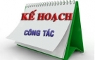 Lịch công tác tháng 1 năm 2019