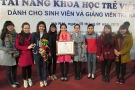 Lễ trao giải thưởng "Tài năng khoa học trẻ Việt Nam" năm 2014