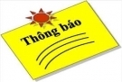Thông báo Kết quả triển khai công tác đầu tư và xây dựng CSVC năm 2017 Các nội dung hoàn thiện năm 2018
