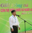 Giải bóng đá cán bộ viên chức và người lao động năm 2018