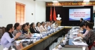 Trường Đại học Sư phạm – Đại học Thái Nguyên làm việc với đoàn công tác của Bộ Giáo dục và Thể thao nước CHDCND Lào