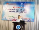 Tập huấn kiến thức về khởi nghiệp đổi mới và sáng tạo